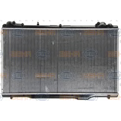 Photo Radiator, engine cooling BEHR HELLA SERVICE 8MK376771681
