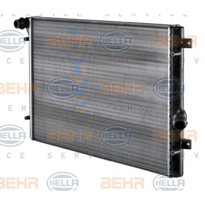 Foto Radiador, refrigeración del motor BEHR HELLA SERVICE 8MK376774041