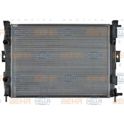 Photo Radiator, engine cooling BEHR HELLA SERVICE 8MK376781134