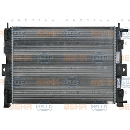 Photo Radiateur, refroidissement du moteur BEHR HELLA SERVICE 8MK376781131