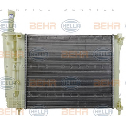 Photo Radiator, engine cooling BEHR HELLA SERVICE 8MK376790051