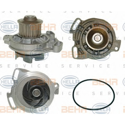 Photo Water Pump BEHR HELLA SERVICE 8MP376800531