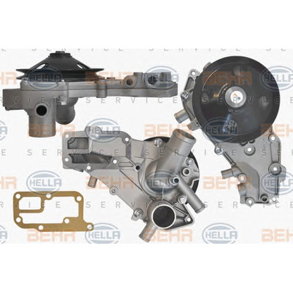 Photo Water Pump BEHR HELLA SERVICE 8MP376801161