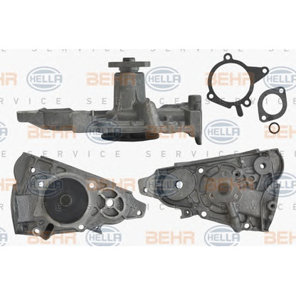 Photo Water Pump BEHR HELLA SERVICE 8MP376801411