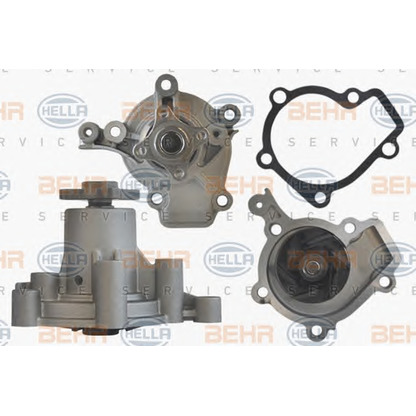 Photo Water Pump BEHR HELLA SERVICE 8MP376802731