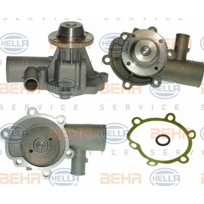 Photo Water Pump BEHR HELLA SERVICE 8MP376806491