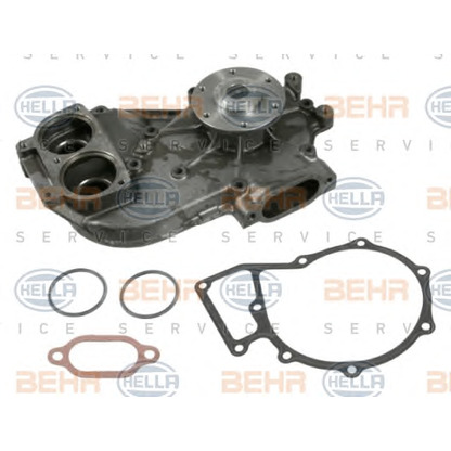 Photo Water Pump BEHR HELLA SERVICE 8MP376808774