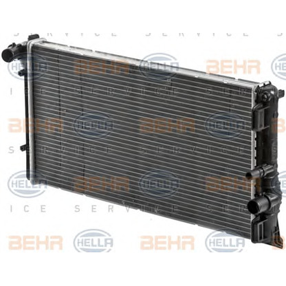 Photo Radiator, engine cooling BEHR HELLA SERVICE 8MK376900264