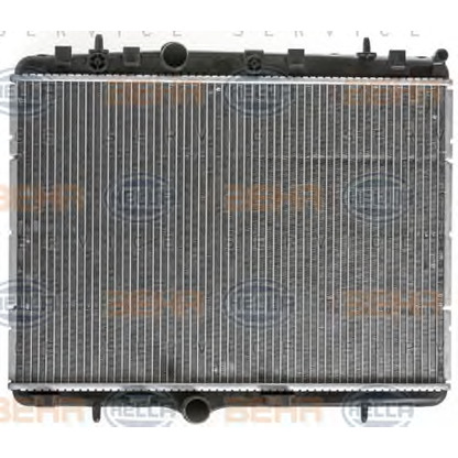Photo Radiator, engine cooling BEHR HELLA SERVICE 8MK376900311