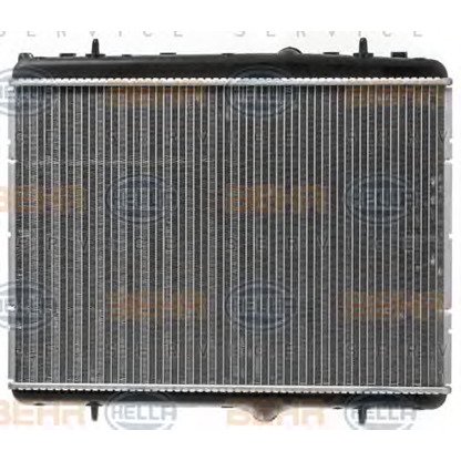 Photo Radiator, engine cooling BEHR HELLA SERVICE 8MK376900311