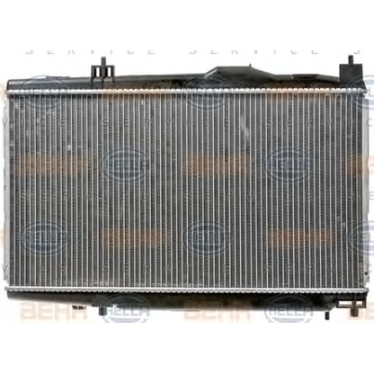 Photo Radiator, engine cooling BEHR HELLA SERVICE 8MK376900344