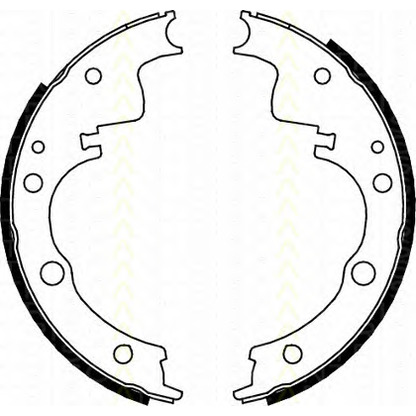 Photo Brake Shoe Set TRISCAN 810010014