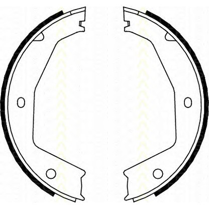 Photo Brake Shoe Set TRISCAN 810010034