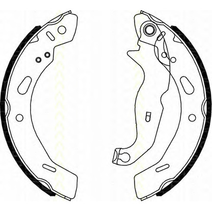 Photo Brake Shoe Set TRISCAN 810016013