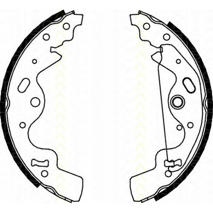 Photo Brake Shoe Set TRISCAN 810017010