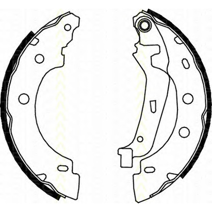 Photo Brake Shoe Set TRISCAN 810025635