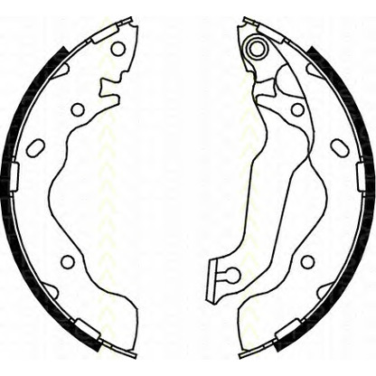 Photo Brake Shoe Set TRISCAN 810043015