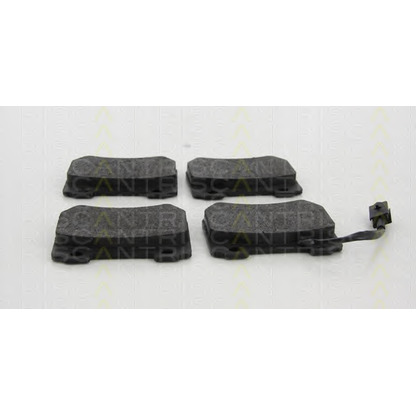 Photo Brake Pad Set, disc brake TRISCAN 811012020