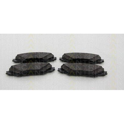 Photo Brake Pad Set, disc brake TRISCAN 811013083