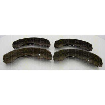 Photo Brake Pad Set, disc brake TRISCAN 811014012