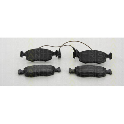 Photo Brake Pad Set, disc brake TRISCAN 811015065