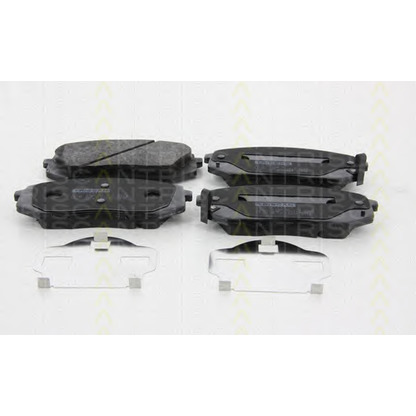 Photo Brake Pad Set, disc brake TRISCAN 811018024