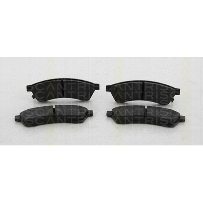 Photo Brake Pad Set, disc brake TRISCAN 811021012