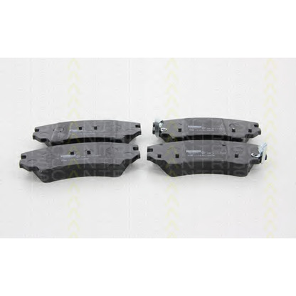 Photo Brake Pad Set, disc brake TRISCAN 811024035