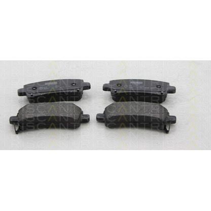 Photo Brake Pad Set, disc brake TRISCAN 811024037