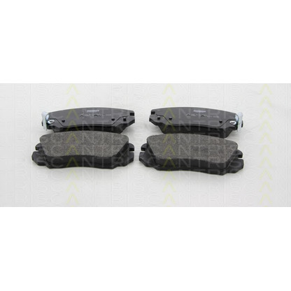 Photo Brake Pad Set, disc brake TRISCAN 811024038