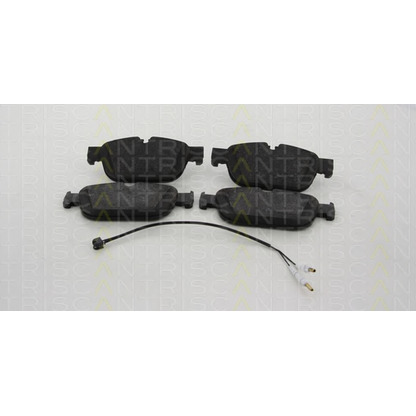 Photo Brake Pad Set, disc brake TRISCAN 811028047