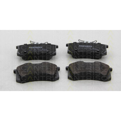 Photo Brake Pad Set, disc brake TRISCAN 811029066