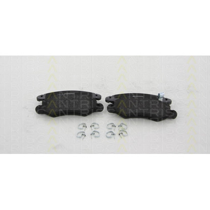 Photo Brake Pad Set, disc brake TRISCAN 811069014