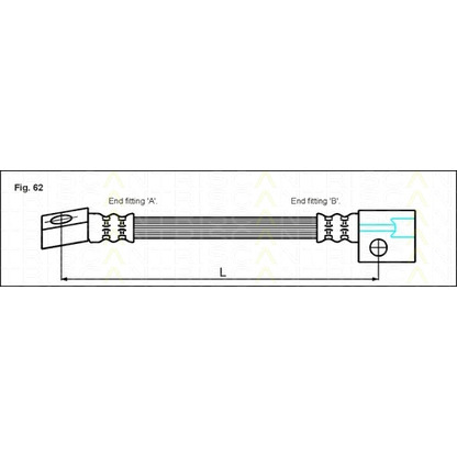 Photo Flexible de frein TRISCAN 815024118