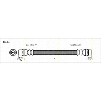 Photo Flexible de frein TRISCAN 815029115