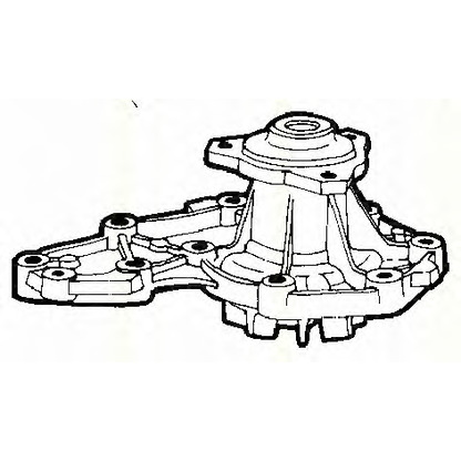 Photo Water Pump Shaft TRISCAN 860010877