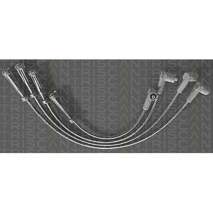 Zdjęcie Zestaw przewodów zapłonowych TRISCAN 88604162