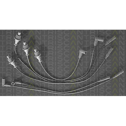 Zdjęcie Zestaw przewodów zapłonowych TRISCAN 88604310