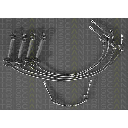 Zdjęcie Zestaw przewodów zapłonowych TRISCAN 88607212