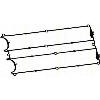 Photo Gasket, cylinder head cover TRISCAN 5152664