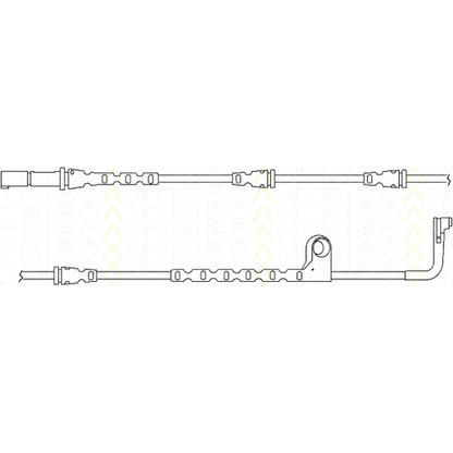 Foto Contacto de aviso, desgaste de los frenos TRISCAN 811511040