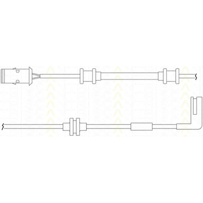 Photo Warning Contact Set, brake pad wear TRISCAN 811524015