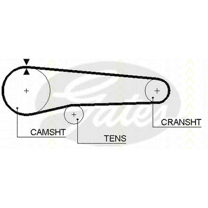 Photo Timing Belt TRISCAN 86455219