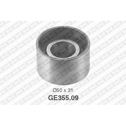 Photo Deflection/Guide Pulley, timing belt SNR GE35509