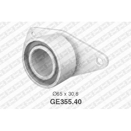 Photo Deflection/Guide Pulley, timing belt SNR GE35540