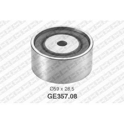Photo Deflection/Guide Pulley, timing belt SNR GE35708