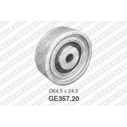 Photo Tensioner Pulley, timing belt SNR GE35720