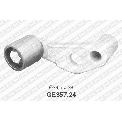 Photo Deflection/Guide Pulley, timing belt SNR GE35724
