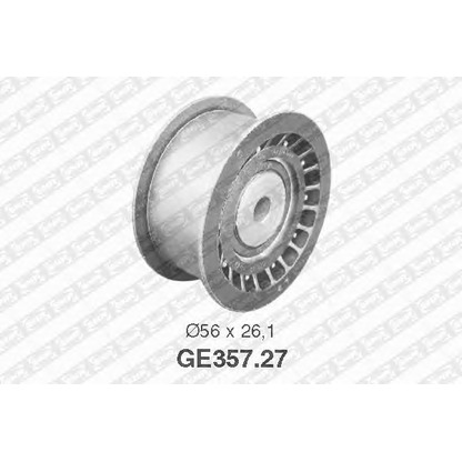 Photo Deflection/Guide Pulley, timing belt SNR GE35727