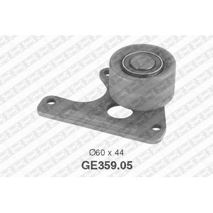Photo Deflection/Guide Pulley, timing belt SNR GE35905